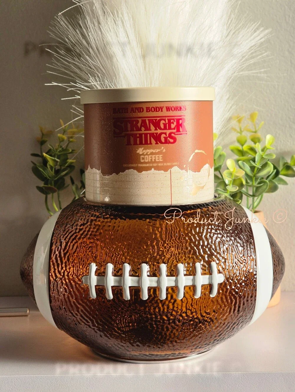 Football 3-Wick Candle Holder by Bath & Body Works